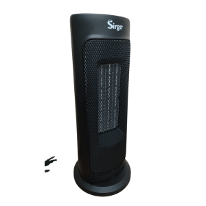 Chauffage électrique SIRGE Vulcano 2000 W | Télécommande et minuterie 12 heures