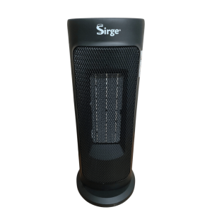 Chauffage électrique SIRGE Vulcano 2000 W | Télécommande et minuterie 12 heures