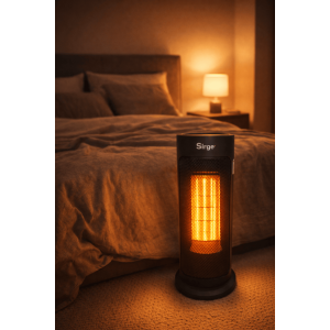 Chauffage électrique SIRGE Vulcano 2000 W | Télécommande et minuterie 12 heures