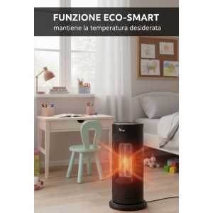 Chauffage électrique SIRGE Vulcano 2000 W | Télécommande et minuterie 12 heures