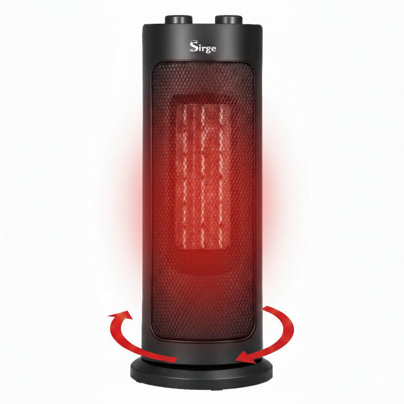 Chauffage électrique SIRGE ScaldaCi 2000W | Chauffage soufflant oscillant