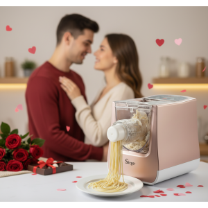 PASTARITA Sirge | Machine à Pâtes Fraîches Automatique avec 22 Filières – 300W, 900g