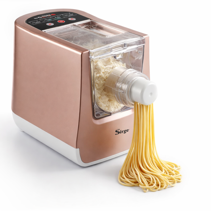 PASTARITA Sirge | Machine à Pâtes Fraîches Automatique avec 22 Filières – 300W, 900g
