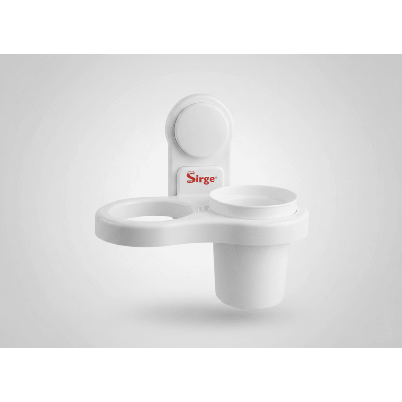 Support à ventouse pour sèche-cheveux | Organisateur de salle de bain sans perçage