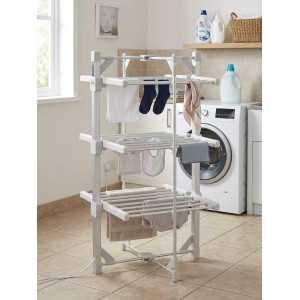 Séchoir à linge électrique chauffant pliable Sirge 220W
