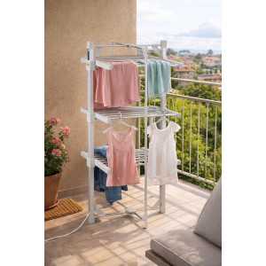 Séchoir à linge électrique chauffant pliable Sirge 220W