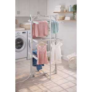 Séchoir à linge électrique chauffant pliable Sirge 220W