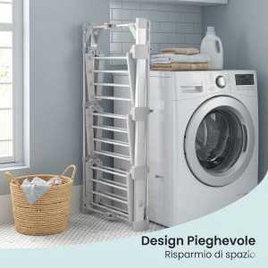 Séchoir à linge électrique chauffant pliable Sirge 220W