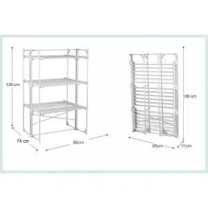 Sèche-linge électrique ASCIUGAMAX 400 W avec housse – Grande capacité de 30 kg