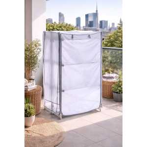 Sèche-linge électrique ASCIUGAMAX 400 W avec housse – Grande capacité de 30 kg