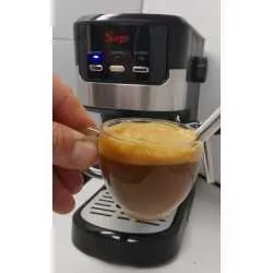 Macchina Caffè Espresso 20 Bar con Cappuccino | Sirge CREMAEXPRE+ ESE44