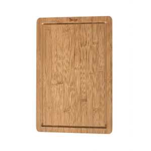 Tagliere Grande in Bambù Sirge 45×29,5×2 cm | Professionale con Scanalatura