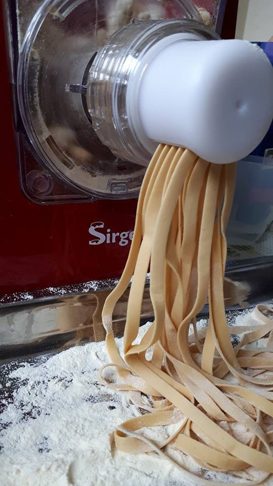 Pasta de garbanzos