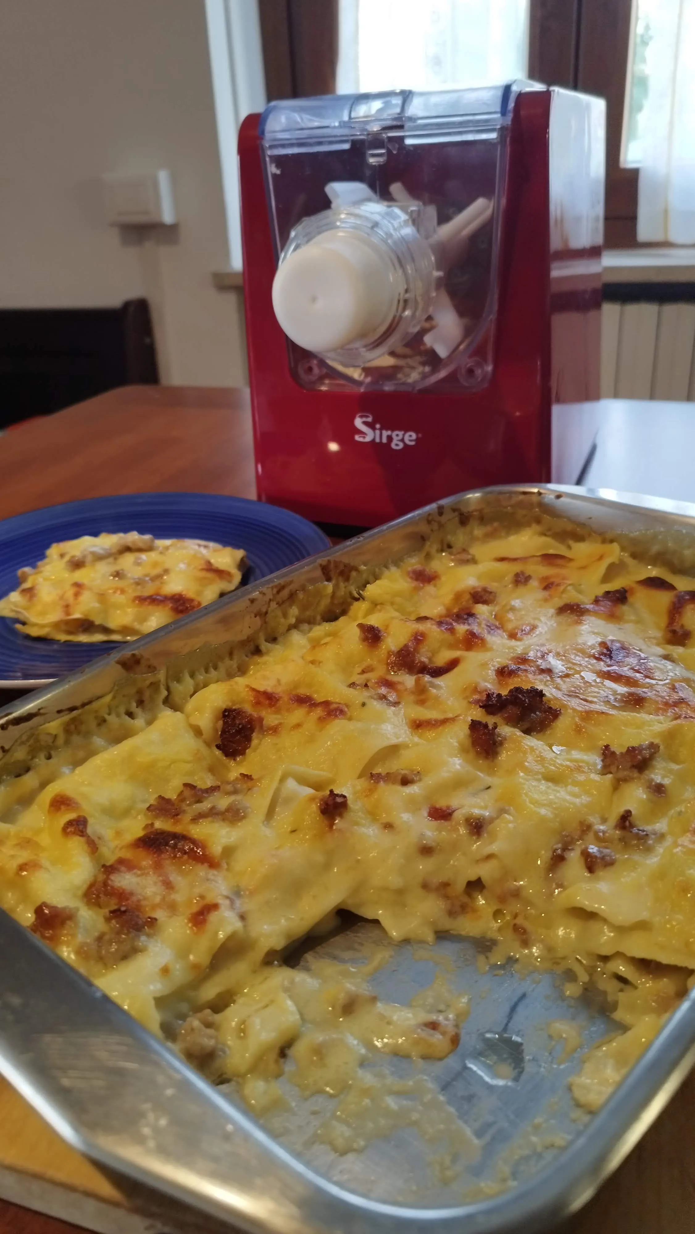 Lasagna Zucca e Salsiccia