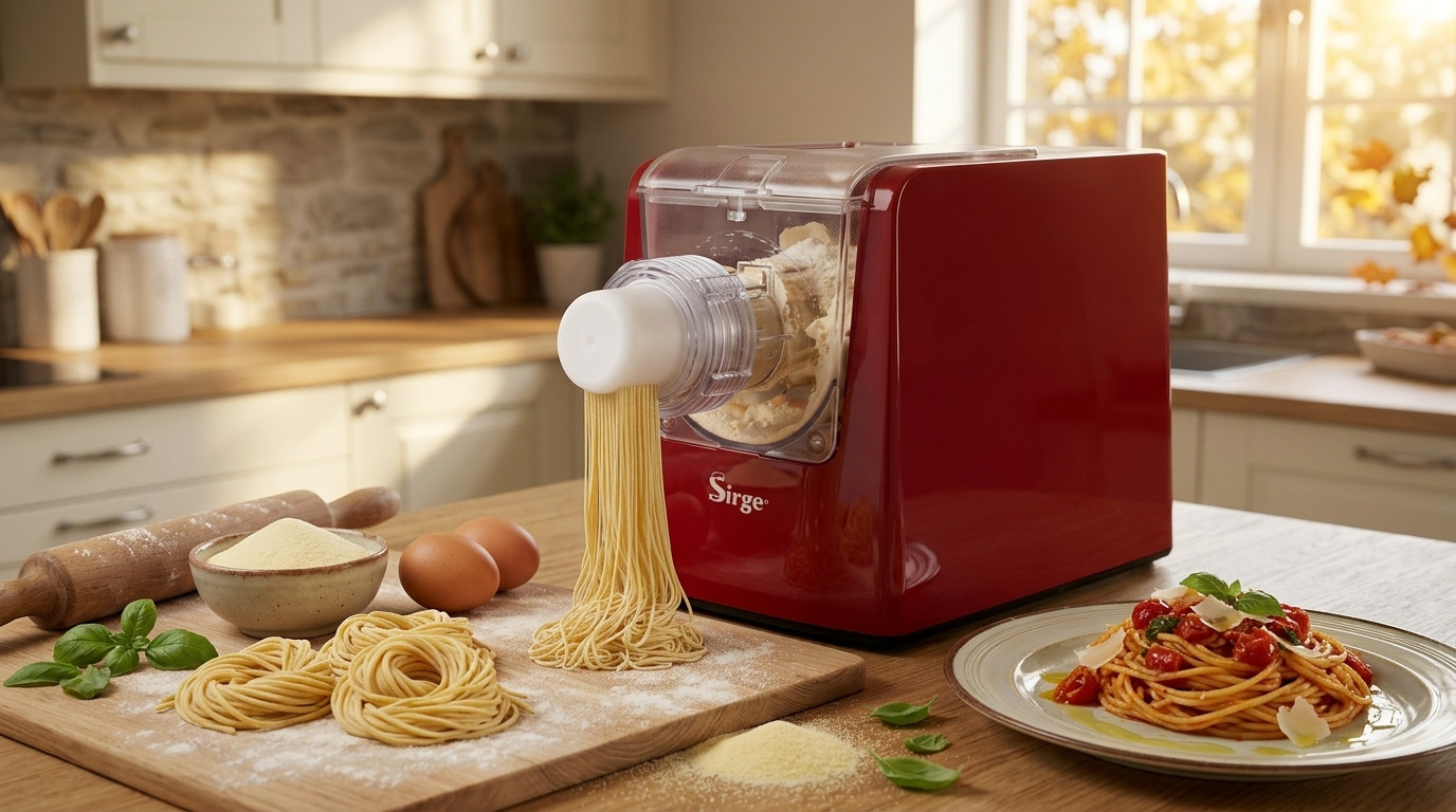 The return of fresh, homemade pasta with PASTAMAGIC Sirge The return of fresh, homemade pasta with PASTAMAGIC Sirge