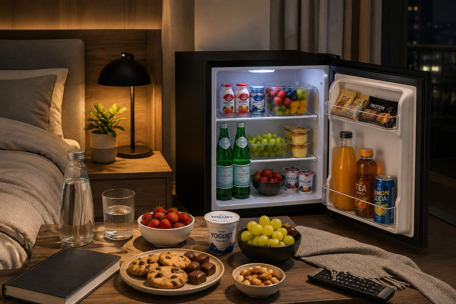 What to Put in a Mini Fridge in Your Bedroom? 10 Ideas to Keep It Always Useful